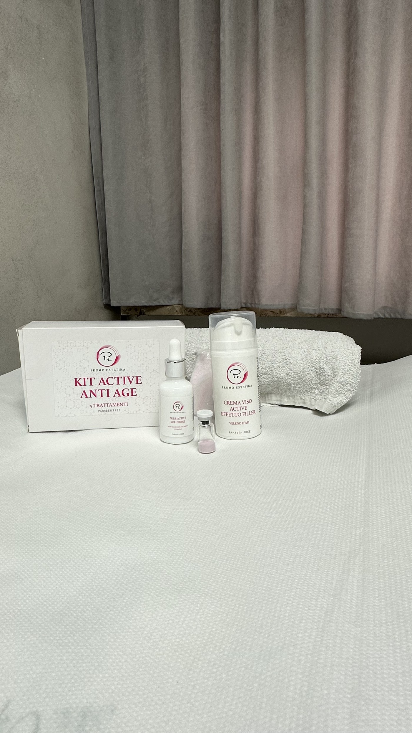 Kit anti age viso centro estetico NEFER Benessere Leini