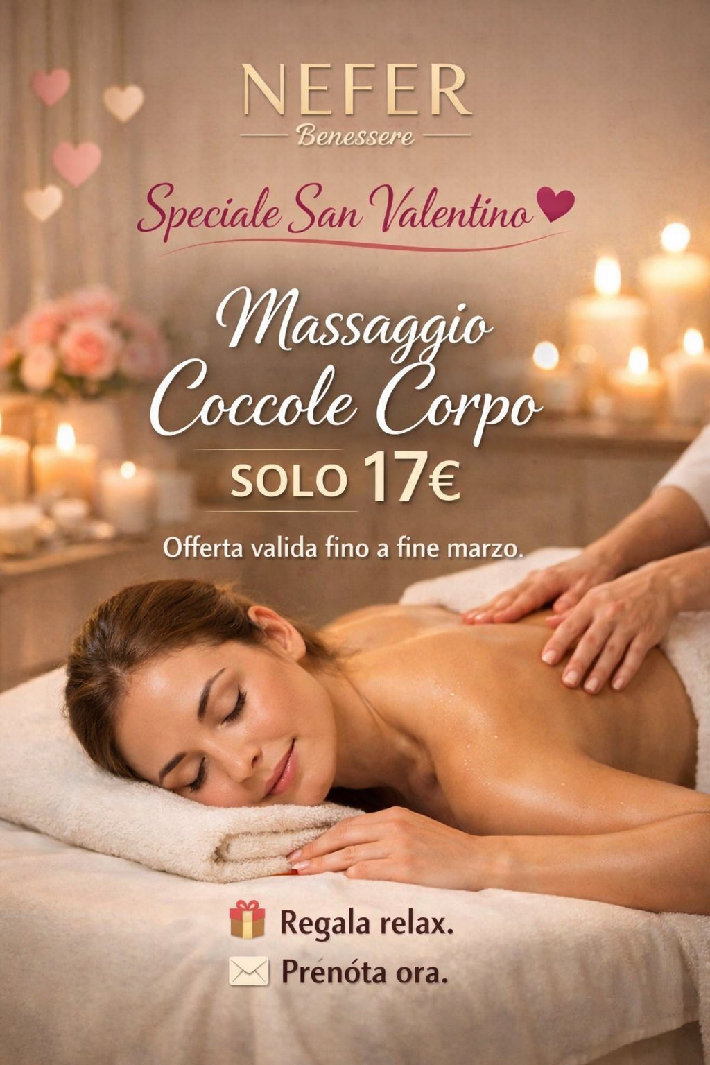 Massaggio corpo relax centro estetico leini