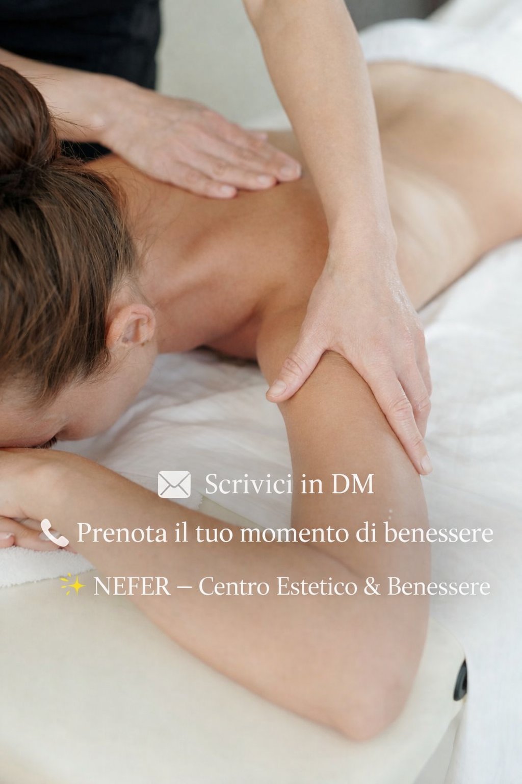 Massaggio schiena decontratturante centro estetico Leini