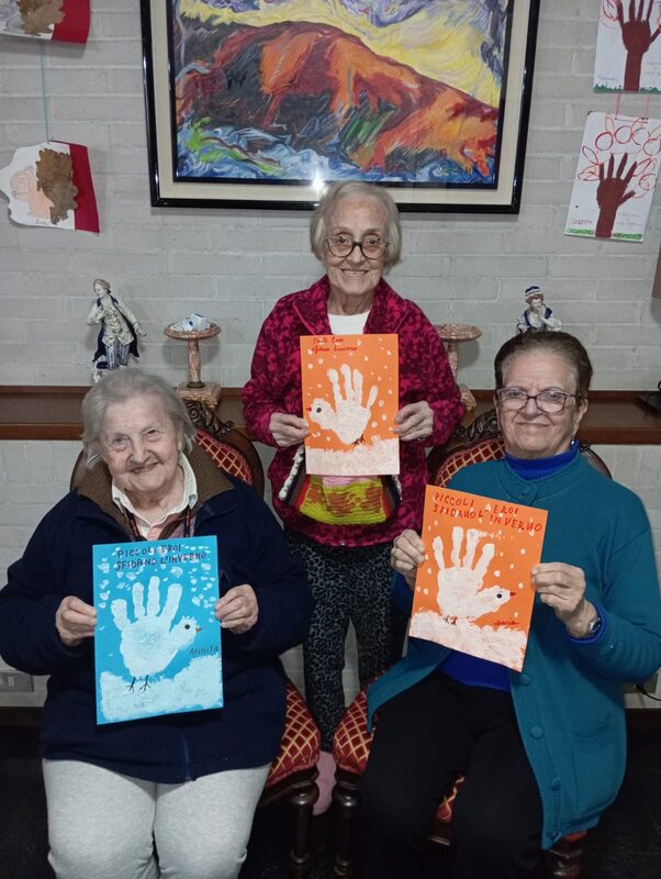 Giornata tipo nella casa famiglia per anziani Villa Roveglia